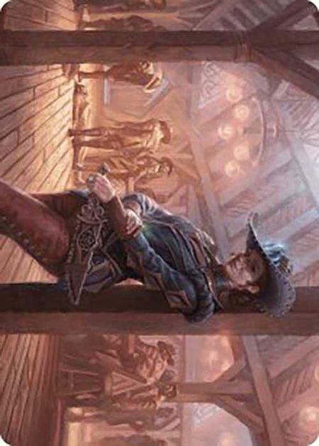 Marchesa, Dealer of Death Art Card - Art Series: Outlaws of Thunder Junction Magic: The Gathering trading card