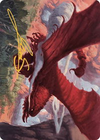 Stingerback Terror Art Card (Gold-Stamped Signature) - Art Series: Outlaws of Thunder Junction (ASOTJ) #11 - Special Magic: The Gathering Trading Card