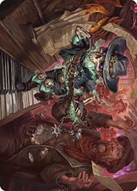 Tinybones, the Pickpocket Art Card - Art Series: Outlaws of Thunder Junction (ASOTJ) #10 - Special Magic: The Gathering Trading Card