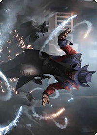 Razzle-Dazzler Art Card - Art Series: Outlaws of Thunder Junction (ASOTJ) #8 - Special Magic: The Gathering Trading Card