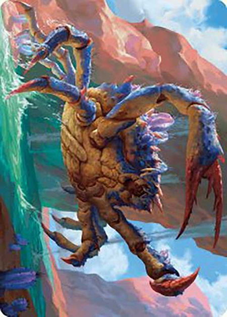 Canyon Crab Art Card - Art Series: Outlaws of Thunder Junction Magic: The Gathering trading card