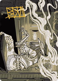 Vanishing Verse Art Card (Gold-Stamped Signature) - Art Series: Outlaws of Thunder Junction (ASOTJ) #48 - Special Magic: The Gathering Trading Card