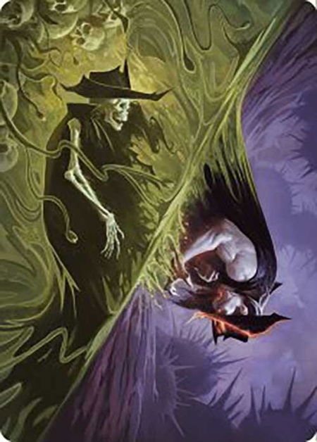 Pillage the Bog Art Card - Art Series: Outlaws of Thunder Junction Magic: The Gathering trading card