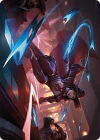 Slick Sequence Art Card - Art Series: Outlaws of Thunder Junction (ASOTJ) #33 - Special Magic: The Gathering Trading Card