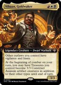 Vihaan, Goldwaker (Extended Art) - Commander: Outlaws of Thunder Junction (OTC) #44 - Mythic Rare Magic: The Gathering Trading Card