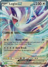 Lugia ex - 017/034 - Jumbo Cards (PR) #017/034 - Classic Collection Pokémon Trading Card