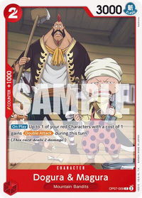 Dogura & Magura - 500 Years in the Future (OP07) #OP07-009 - Common One Piece Trading Card