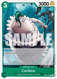 Coribou - 500 Years in the Future (OP07) #OP07-025 - Common One Piece Trading Card