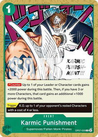 Karmic Punishment - 500 Years in the Future (OP07) #OP07-035 - Common One Piece Trading Card