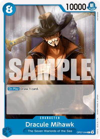 Dracule Mihawk - 500 Years in the Future (OP07) #OP07-044 - Common One Piece Trading Card