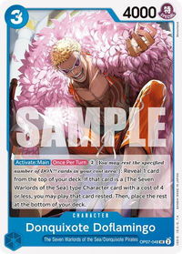 Donquixote Doflamingo - 500 Years in the Future (OP07) #OP07-048 - Uncommon One Piece Trading Card