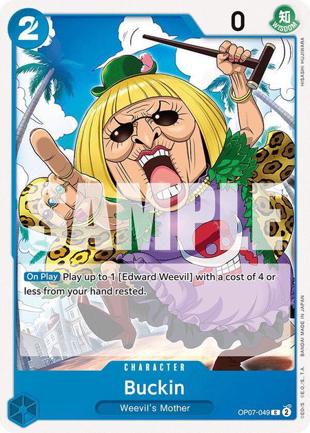Buckin - 500 Years in the Future One Piece trading card