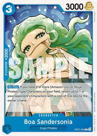Boa Sandersonia - 500 Years in the Future (OP07) #OP07-050 - Common One Piece Trading Card