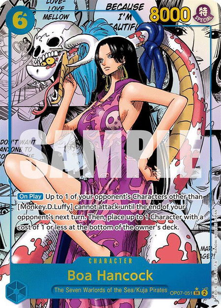 Boa Hancock (051) (Parallel) (Manga) - 500 Years in the Future One Piece trading card