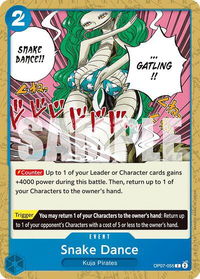Snake Dance - 500 Years in the Future (OP07) #OP07-055 - Common One Piece Trading Card