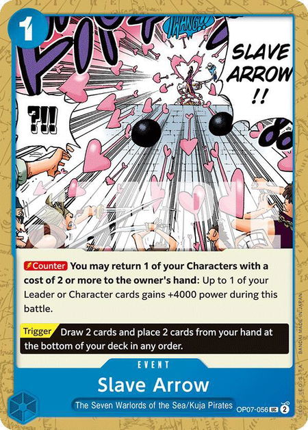 Slave Arrow - 500 Years in the Future One Piece trading card