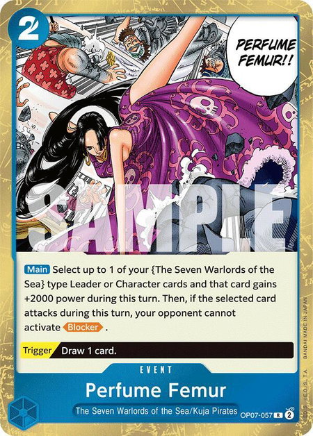 Perfume Femur - 500 Years in the Future One Piece trading card