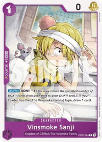 Vinsmoke Sanji - 500 Years in the Future (OP07) #OP07-061 - Common One Piece Trading Card