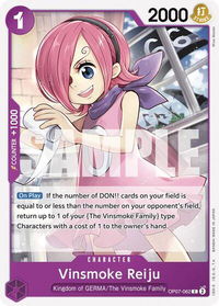 Vinsmoke Reiju - 500 Years in the Future (OP07) #OP07-062 - Common One Piece Trading Card