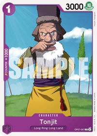 Tonjit - 500 Years in the Future (OP07) #OP07-067 - Common One Piece Trading Card
