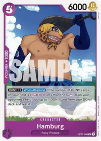 Hamburg - 500 Years in the Future (OP07) #OP07-068 - Uncommon One Piece Trading Card