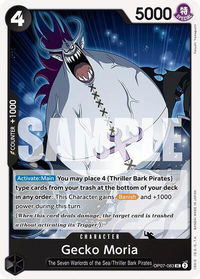 Gecko Moria (083) - 500 Years in the Future (OP07) #OP07-083 - Uncommon One Piece Trading Card
