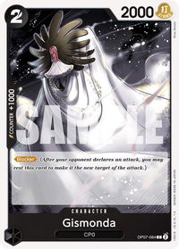 Gismonda - 500 Years in the Future (OP07) #OP07-084 - Common One Piece Trading Card