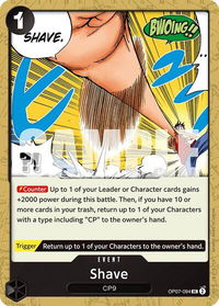 Shave - 500 Years in the Future (OP07) #OP07-094 - Uncommon One Piece Trading Card