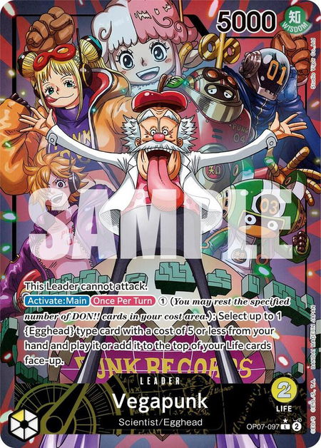Vegapunk (Parallel) - 500 Years in the Future One Piece trading card