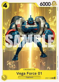 Vega Force 01 - 500 Years in the Future (OP07) #OP07-108 - Common One Piece Trading Card
