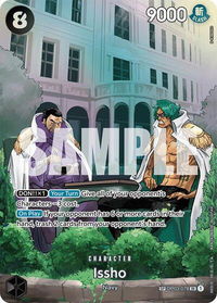 Issho (SP) - 500 Years in the Future (OP07) #OP03-078 - Super Rare One Piece Trading Card