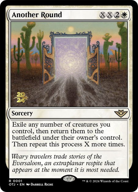 Another Round - Prerelease Cards Magic: The Gathering trading card