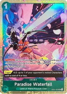 Paradise Waterfall (Premium Card Collection -Best Selection Vol. 1-) - One Piece Promotion Cards (OP-PR) #OP01-057 - Uncommon One Piece Trading Card