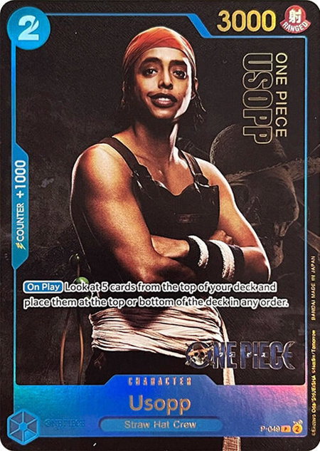 Usopp (Premium Card Collection -Live Action Edition-) - One Piece Promotion Cards One Piece trading card