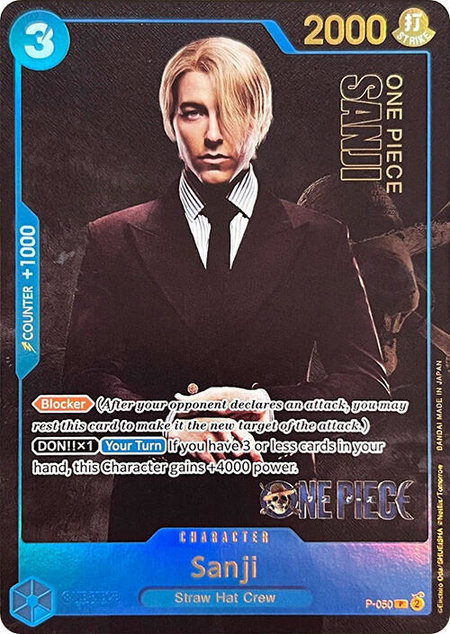 Sanji (Premium Card Collection -Live Action Edition-) - One Piece Promotion Cards One Piece trading card