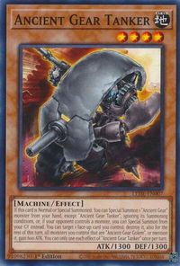 Ancient Gear Tanker - Legacy of Destruction (LEDE) #LEDE-EN007 - Common / Short Print YuGiOh Trading Card
