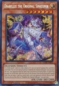 Diabellze the Original Sinkeeper - Legacy of Destruction (LEDE) #LEDE-EN012 - Secret Rare YuGiOh Trading Card