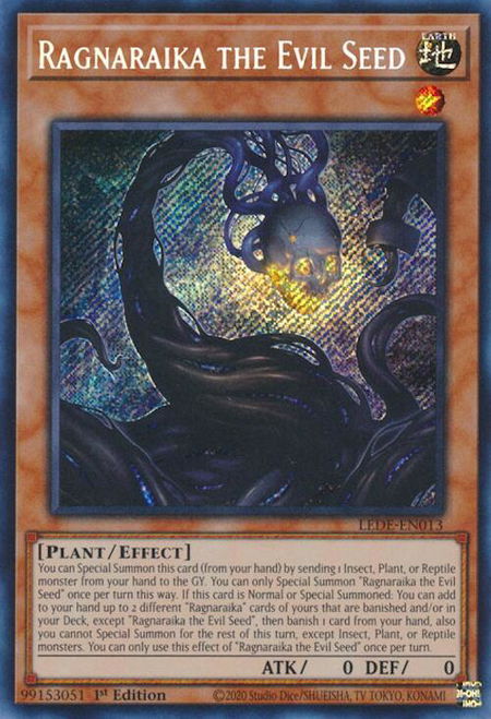 Ragnaraika the Evil Seed - Legacy of Destruction YuGiOh trading card