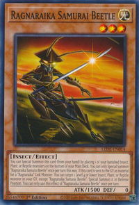 Ragnaraika Samurai Beetle - Legacy of Destruction (LEDE) #LEDE-EN014 - Common / Short Print YuGiOh Trading Card