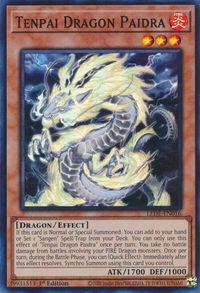 Tenpai Dragon Paidra - Legacy of Destruction (LEDE) #LEDE-EN016 - Super Rare YuGiOh Trading Card