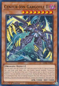 Centur-Ion Gargoyle II - Legacy of Destruction (LEDE) #LEDE-EN021 - Common / Short Print YuGiOh Trading Card