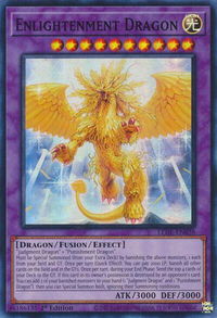 Enlightenment Dragon - Legacy of Destruction (LEDE) #LEDE-EN038 - Super Rare YuGiOh Trading Card