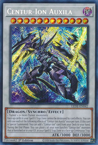 Centur-Ion Auxila - Legacy of Destruction YuGiOh trading card