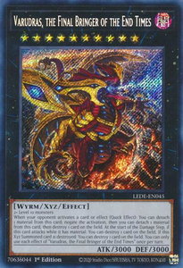 Varudras, the Final Bringer of the End Times - Legacy of Destruction (LEDE) #LEDE-EN045 - Secret Rare YuGiOh Trading Card