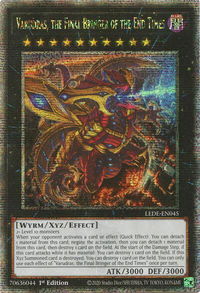 Varudras, the Final Bringer of the End Times (Quarter Century Secret Rare) - Legacy of Destruction (LEDE) #LEDE-EN045 - Quarter Century Secret Rare YuGiOh Trading Card