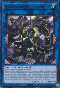Ragnaraika Stag Sovereign - Legacy of Destruction (LEDE) #LEDE-EN050 - Ultra Rare YuGiOh Trading Card