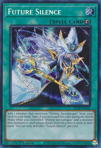 Future Silence - Legacy of Destruction (LEDE) #LEDE-EN054 - Secret Rare YuGiOh Trading Card