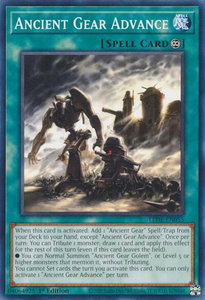 Ancient Gear Advance - Legacy of Destruction (LEDE) #LEDE-EN055 - Common / Short Print YuGiOh Trading Card