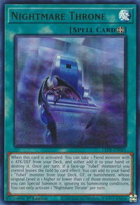 Nightmare Throne - Legacy of Destruction (LEDE) #LEDE-EN061 - Ultra Rare YuGiOh Trading Card