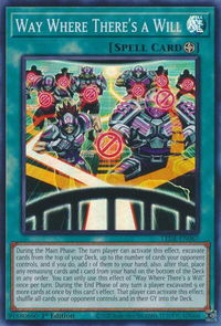 Way Where There's a Will - Legacy of Destruction (LEDE) #LEDE-EN067 - Super Rare YuGiOh Trading Card